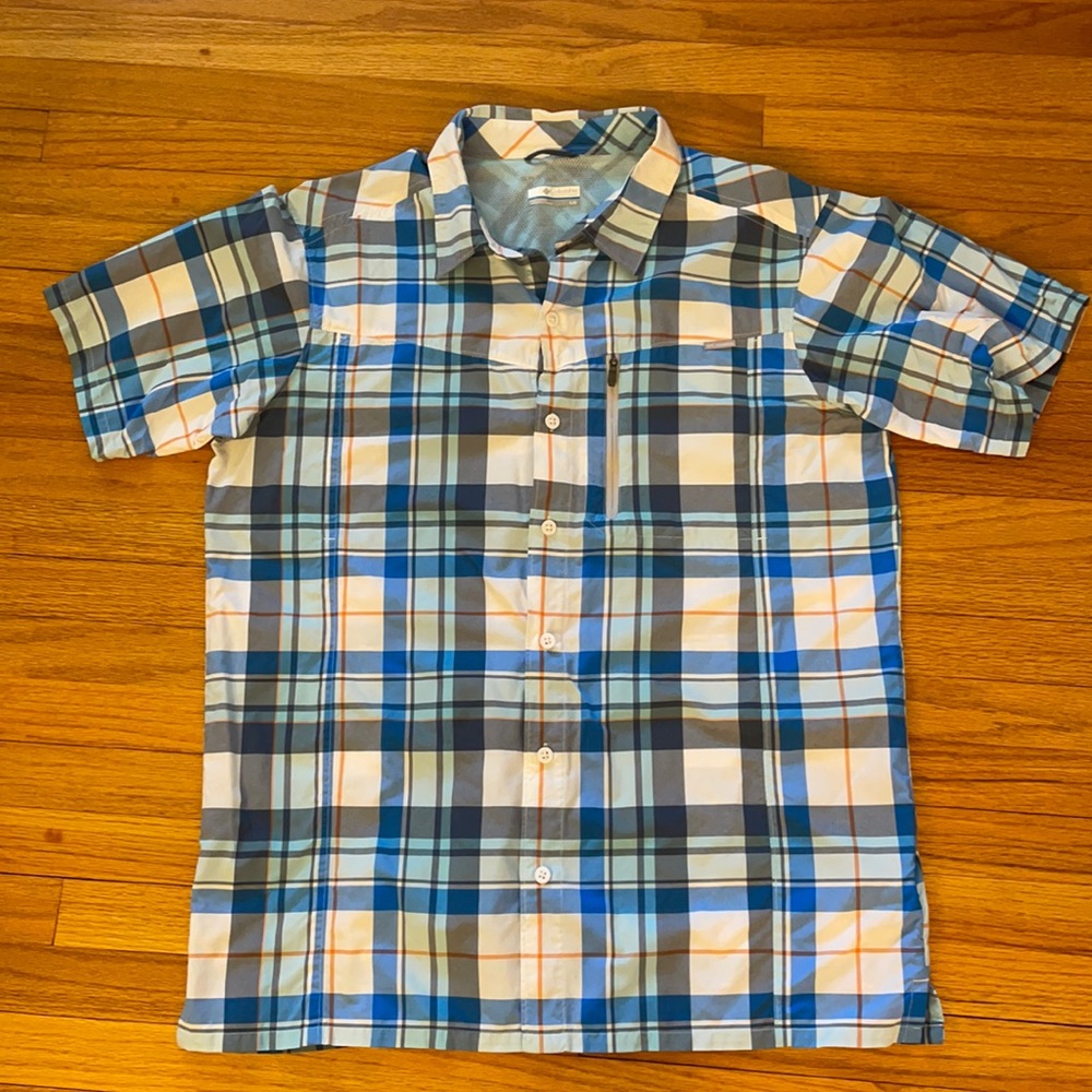 Columbia PFG Fishing Hiking Shirt Large